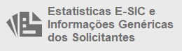 Estatísticas E-SIC e Informações Genéricas dos Solicitantes