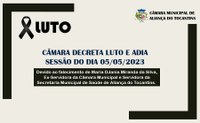 Luto e Adiamento de Sessão