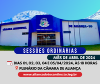 Sessões Ordinárias - Abril/2024