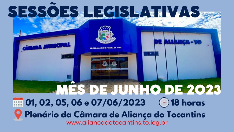 Sessões Ordinárias - Junho/2023